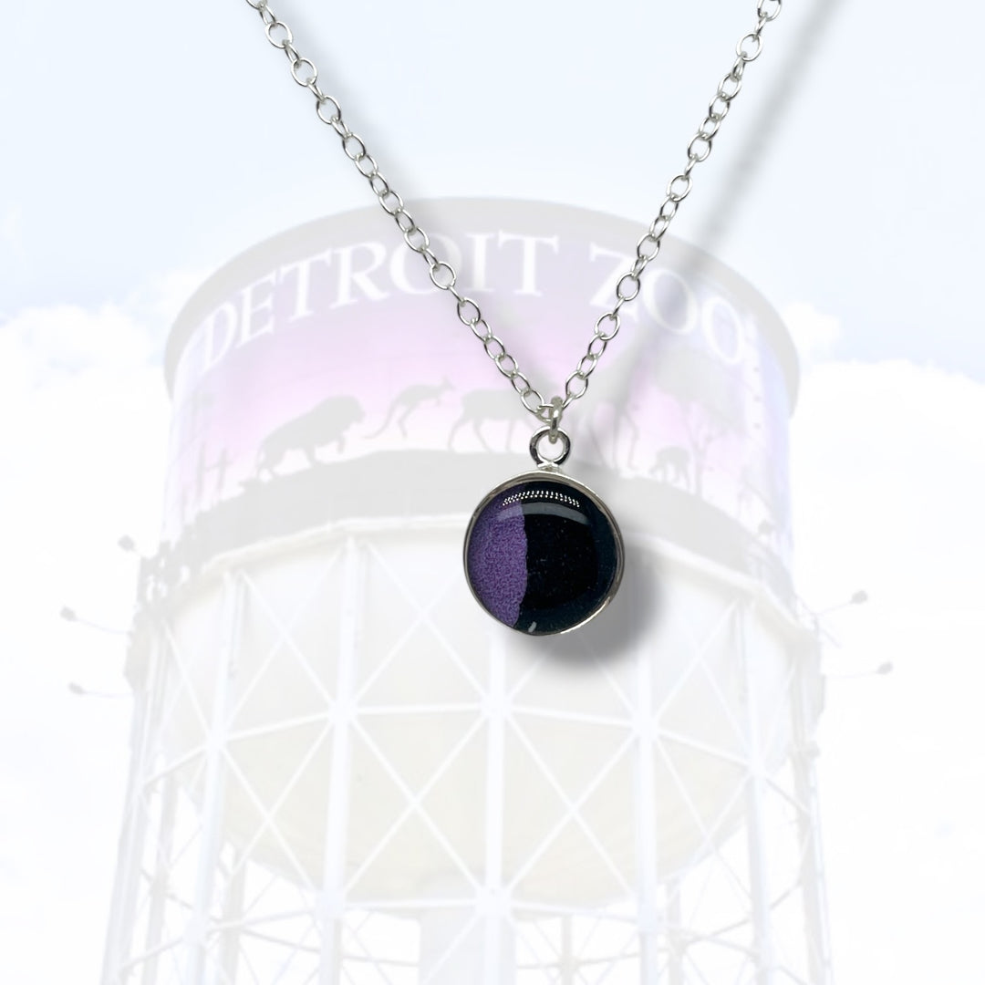 Detroit Zoo Amy Necklace | Silver