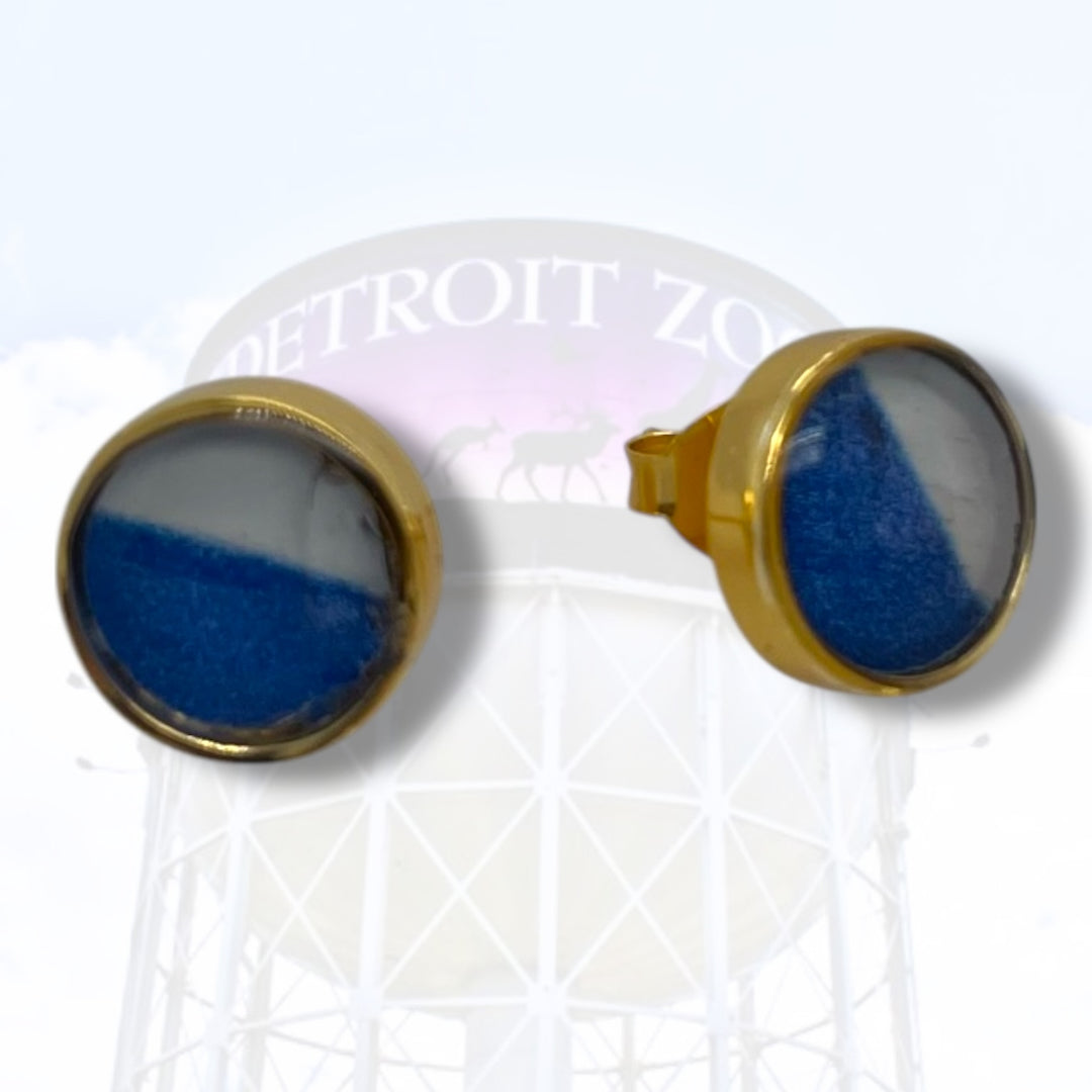Detroit Zoo Brittany Earrings | Gold