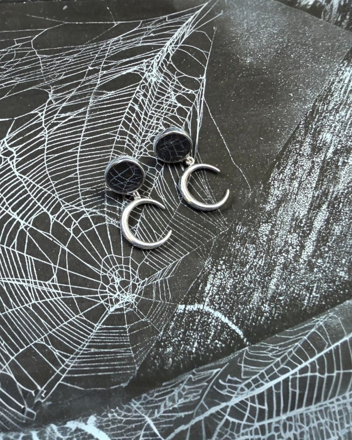 Astrid Drop Earrings | Silver