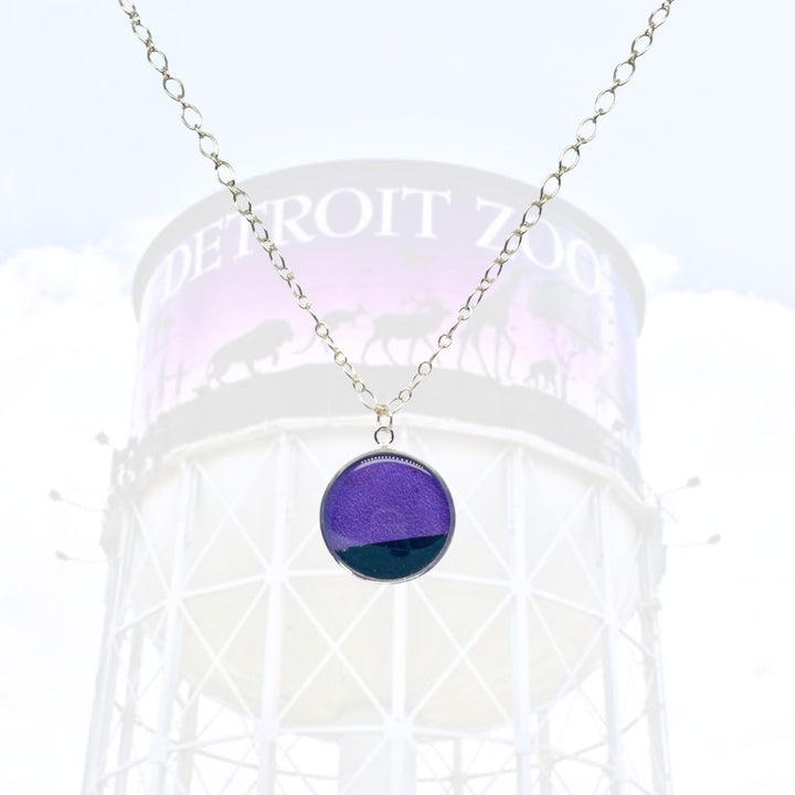 Detroit Zoo Nicole Necklace | Silver