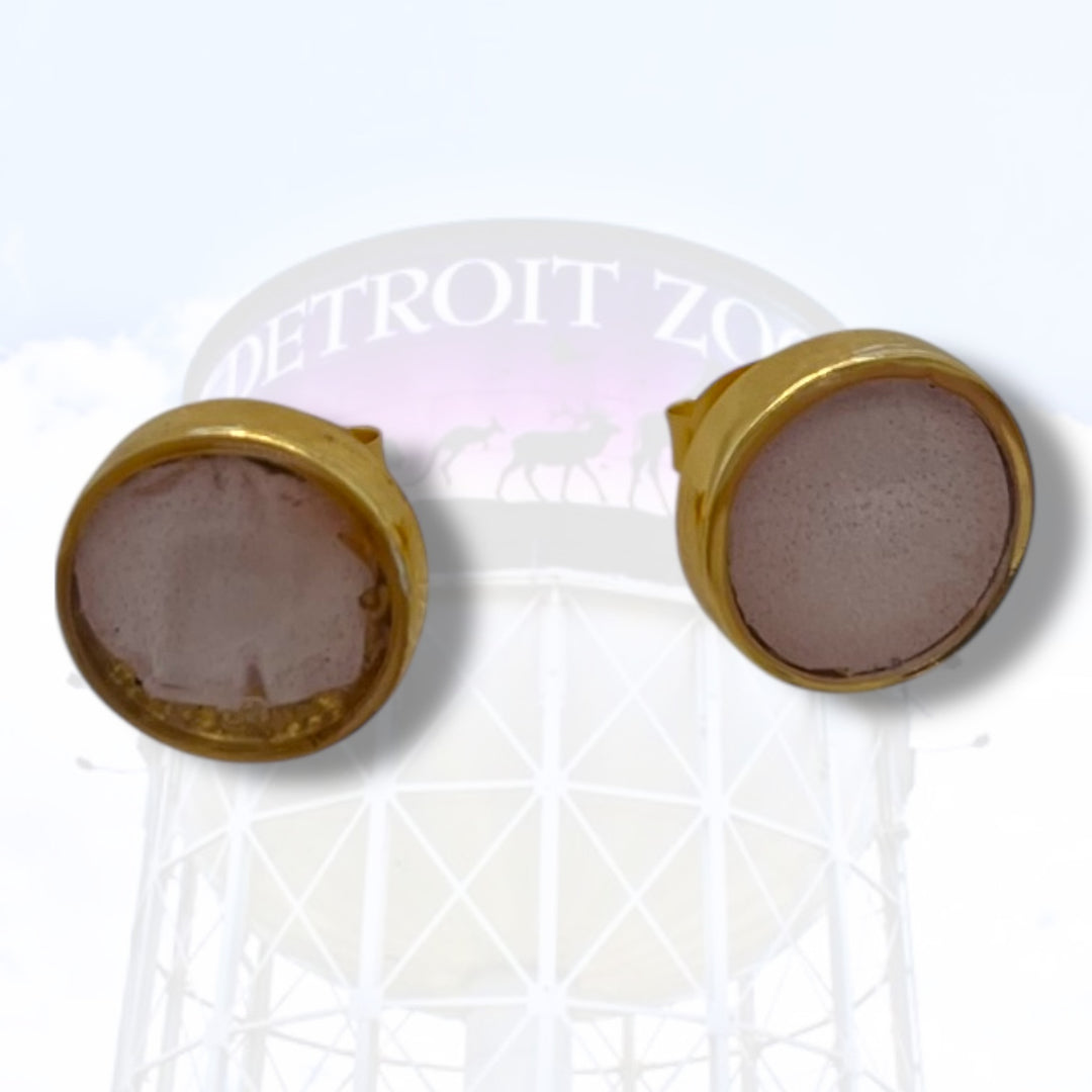 Detroit Zoo Brittany Earrings | Gold