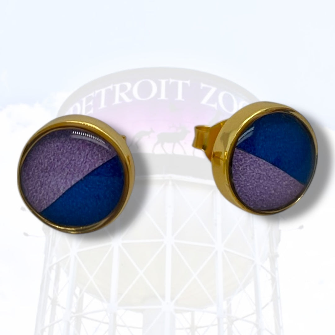 Detroit Zoo Brittany Earrings | Gold