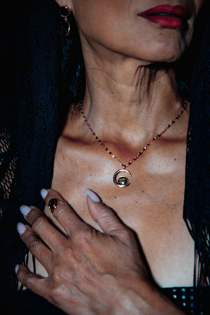 Selene Necklace | Silver