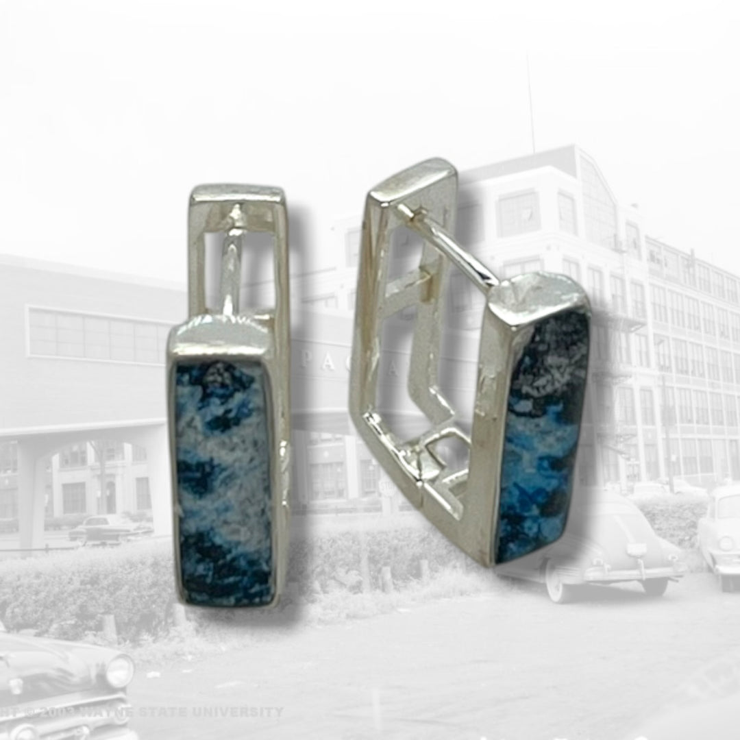 Beatrice Huggie Earrings | Silver