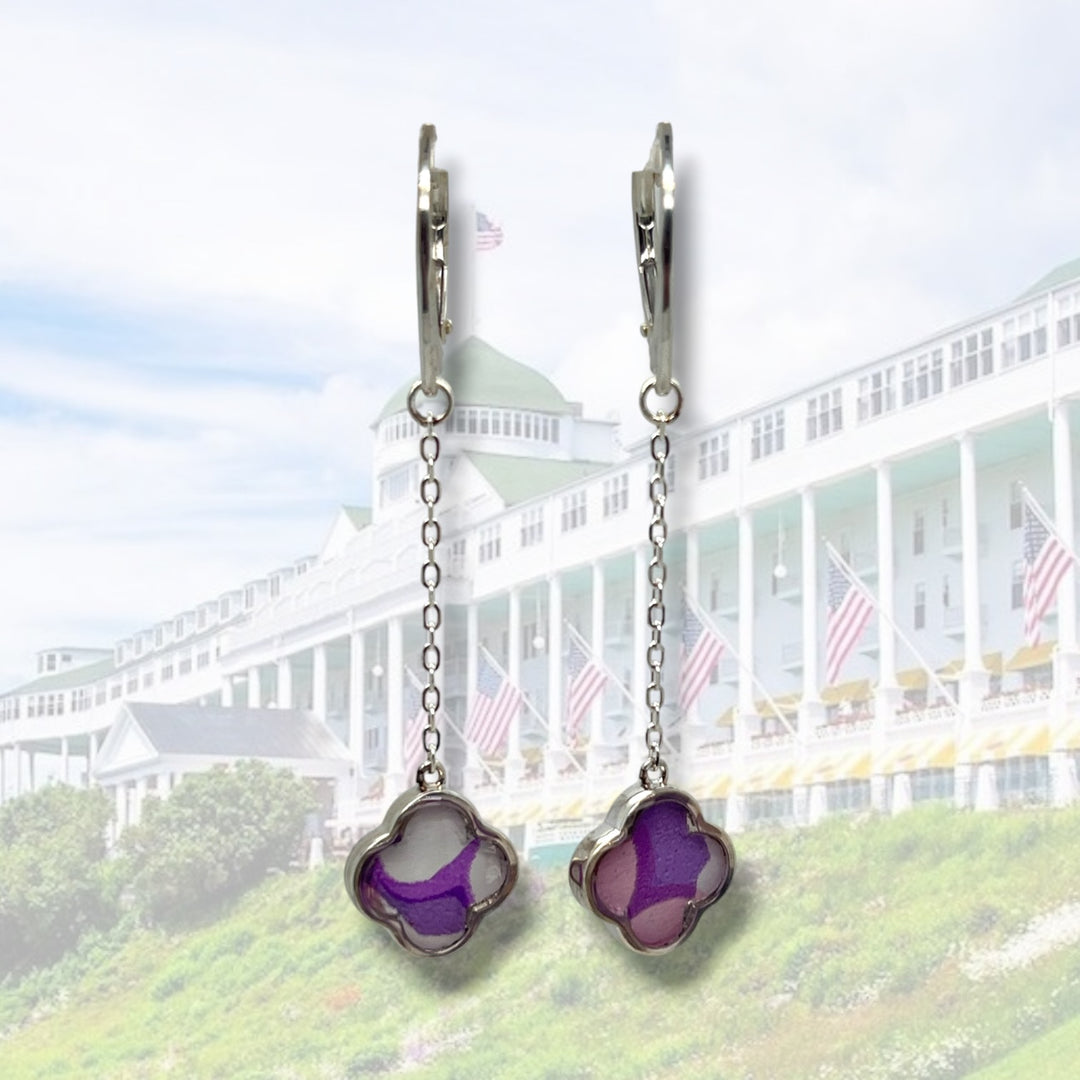Mo Drop Earrings | Silver