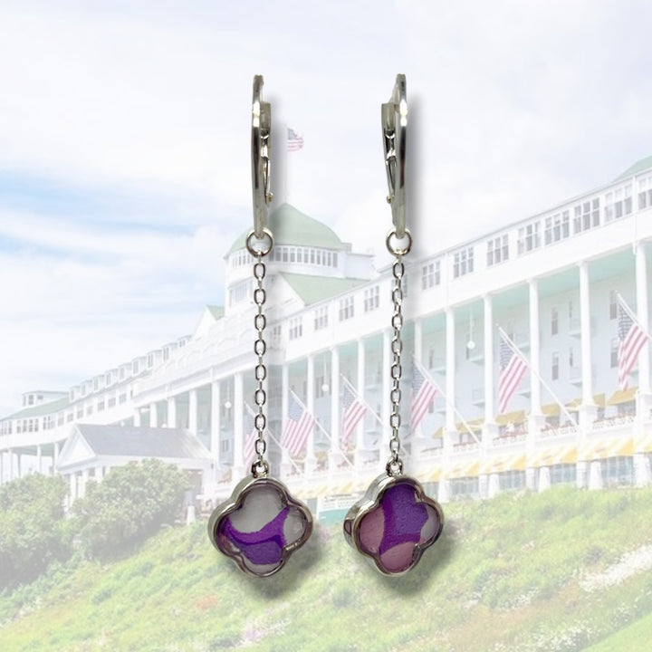 Mo Drop Earrings | Silver