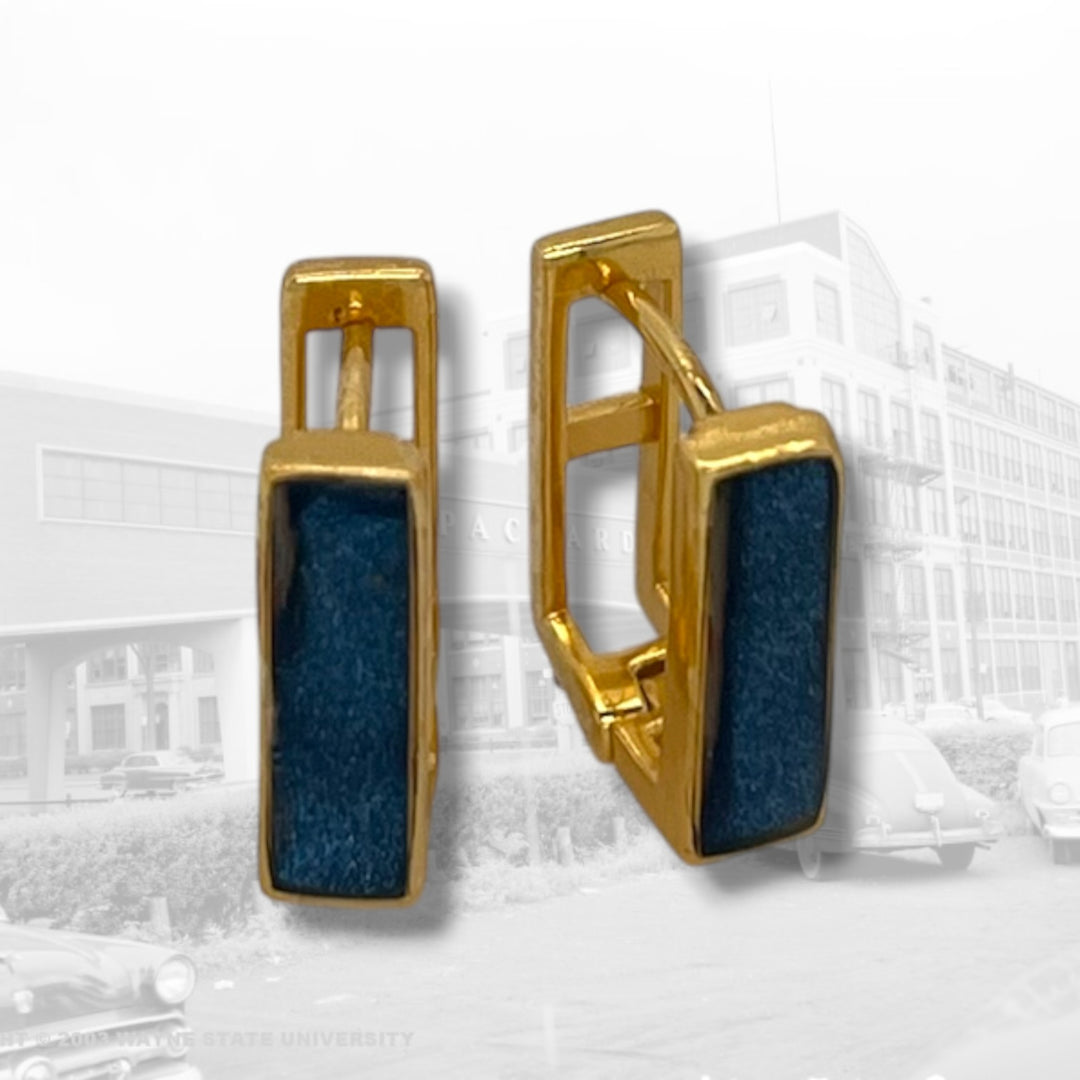 Beatrice Huggie Earrings | Gold