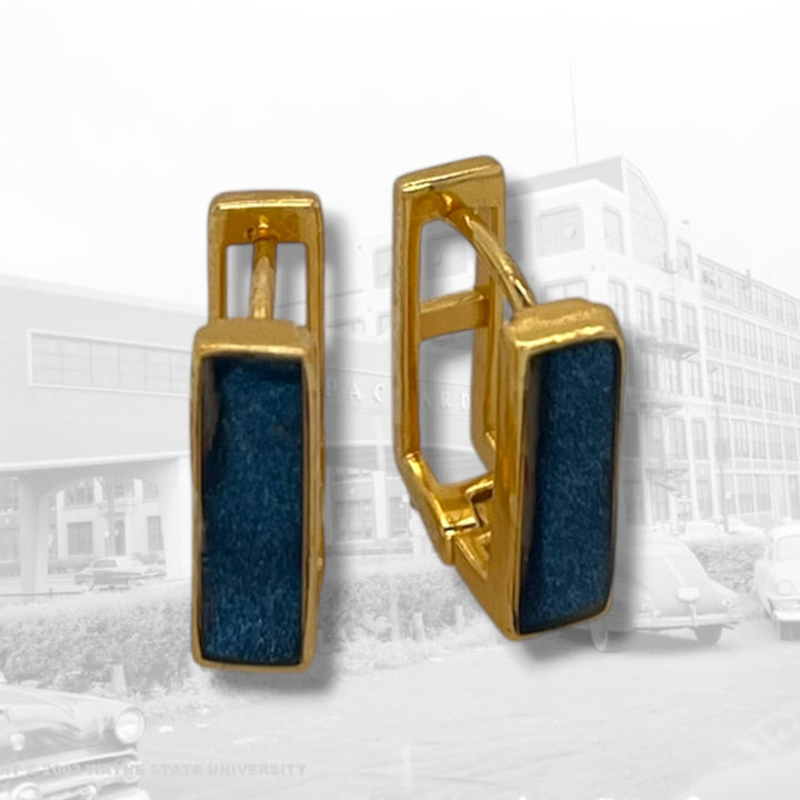 Beatrice Huggie Earrings | Gold