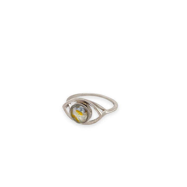 Natalie Ring | Rhodium | Size 7