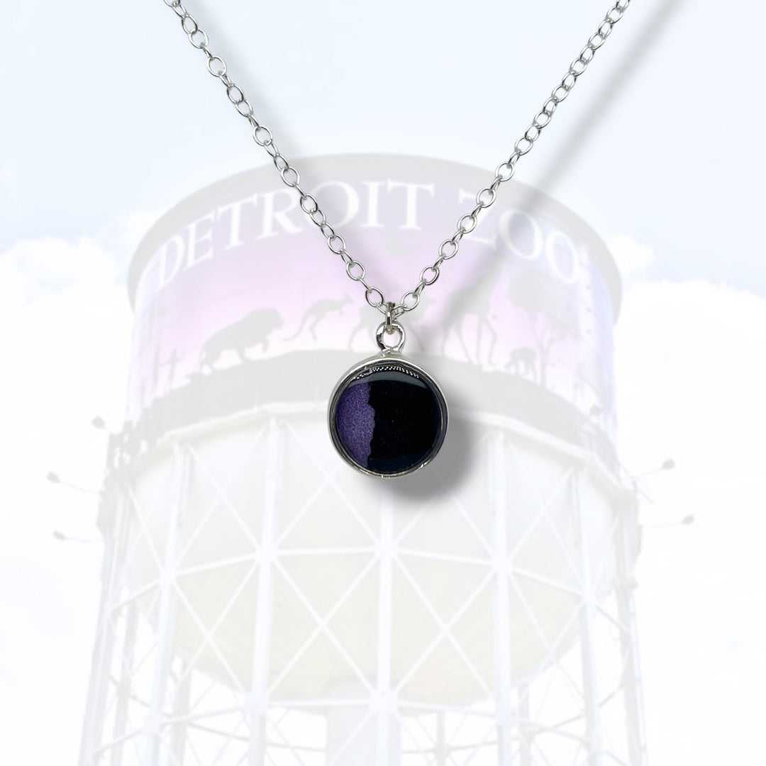 Detroit Zoo Amy Necklace | Silver