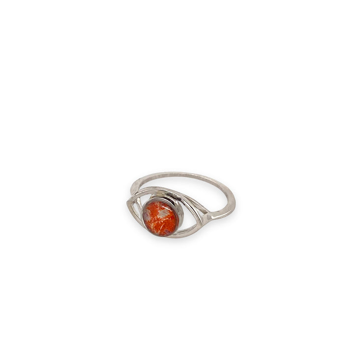 Natalie Ring | Rhodium | Size 9