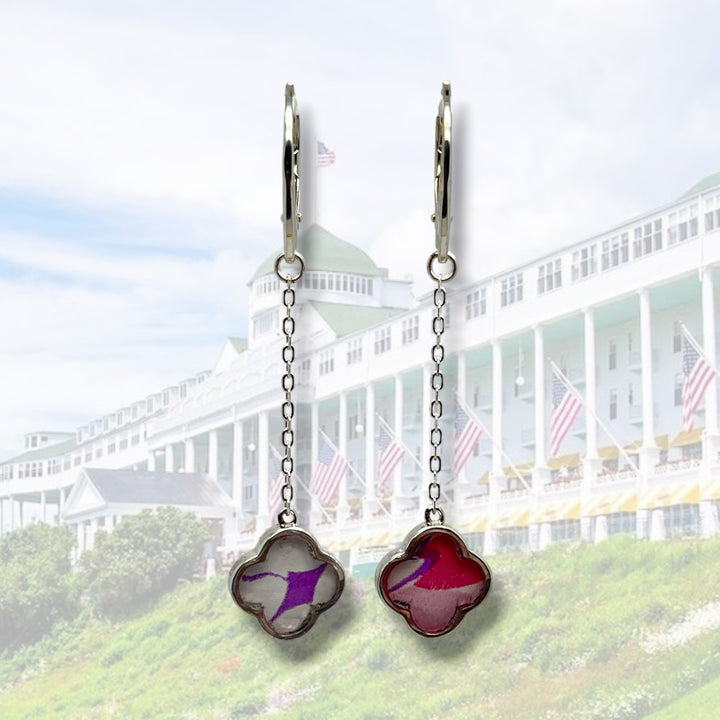 Mo Drop Earrings | Silver