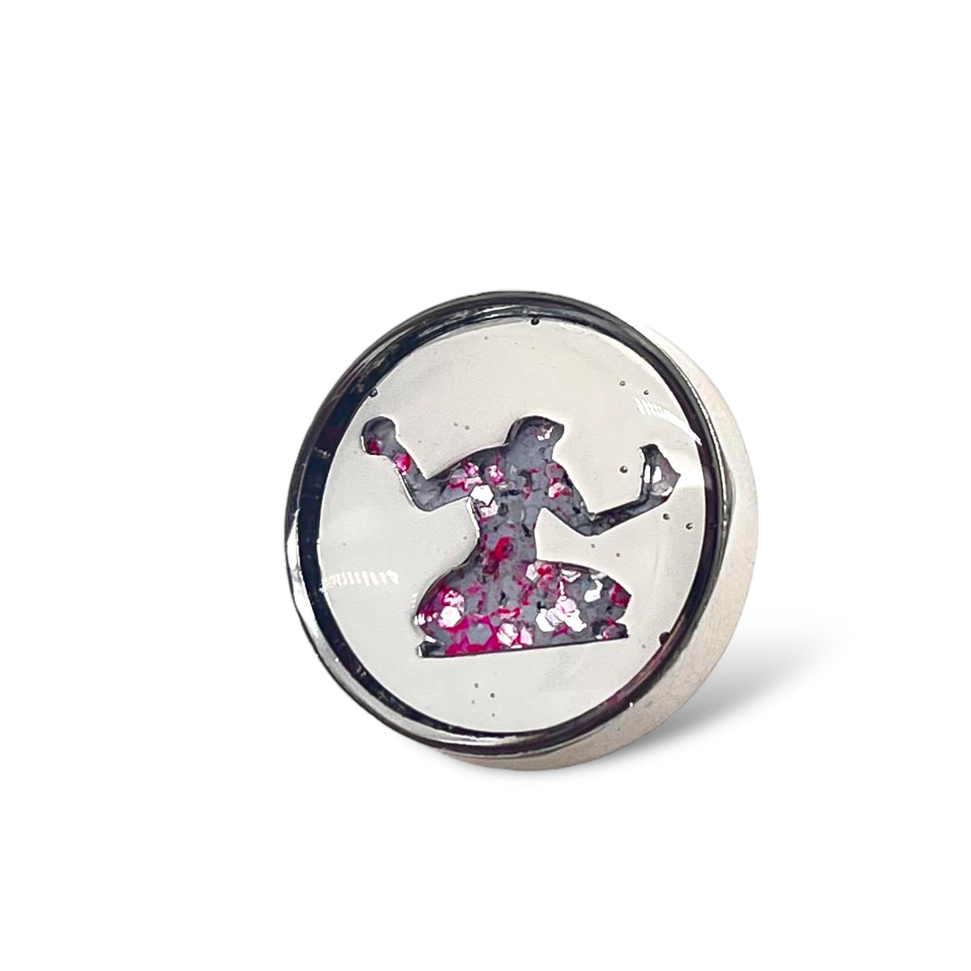 Spirit of Detroit Latonia Pin | Stainless Steel