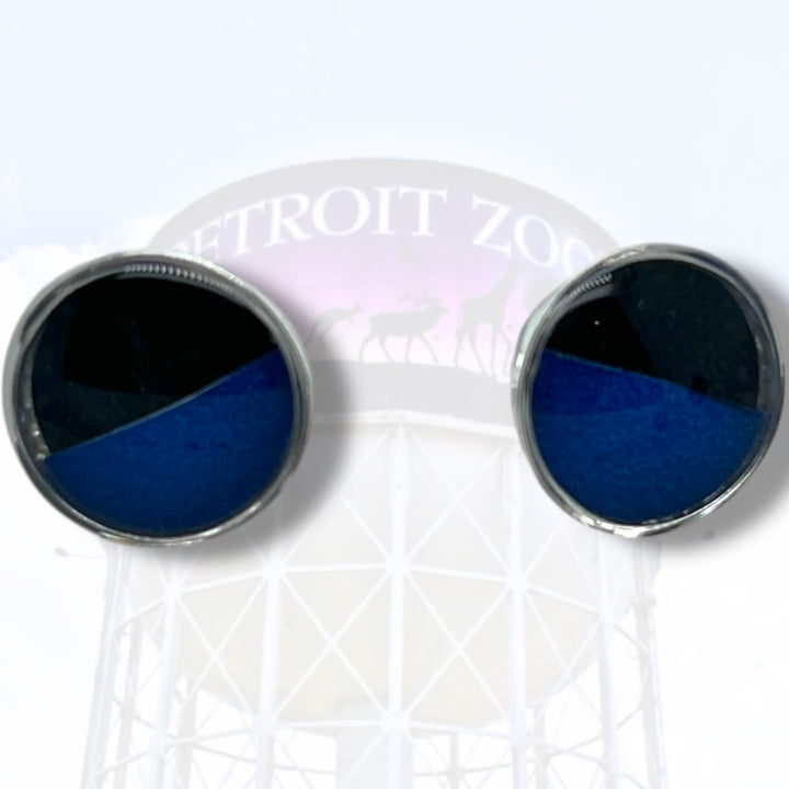 Detroit Zoo Brittany Earrings | Silver