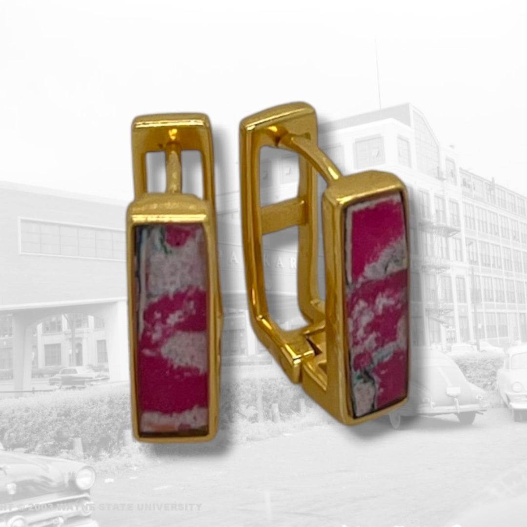 Beatrice Huggie Earrings | Gold