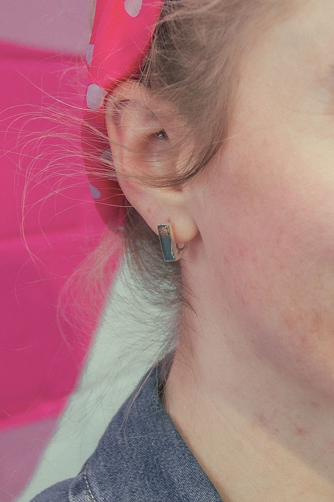 Beatrice Huggie Earrings | Gold