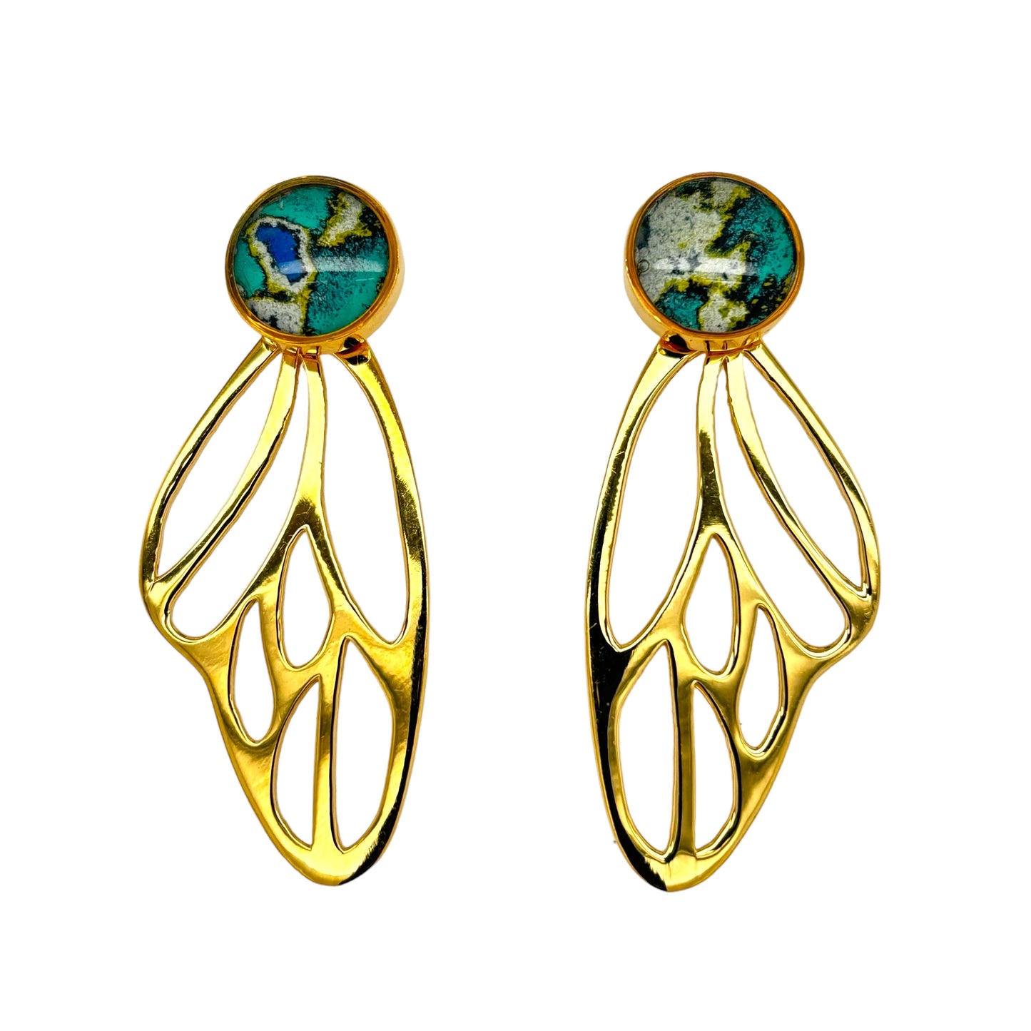 Callie Butterfly Earrings | Gold