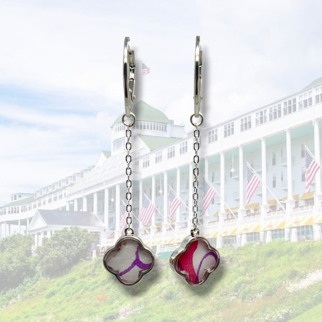 Mo Drop Earrings | Silver