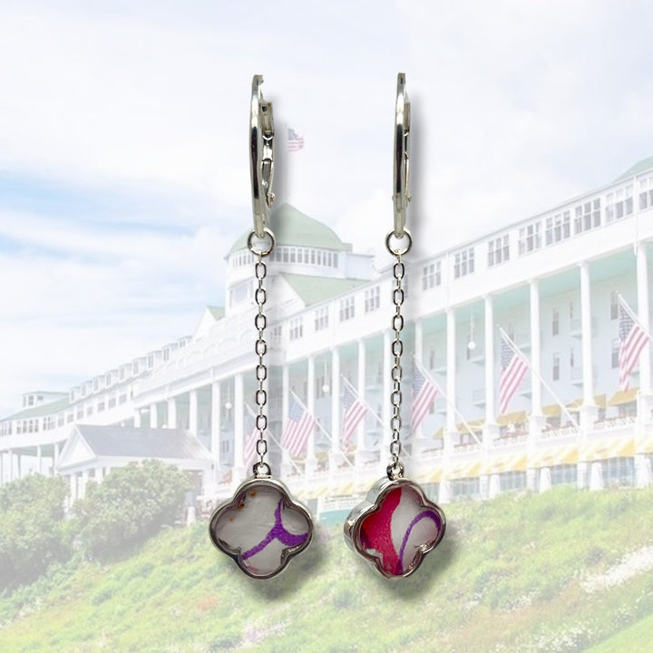 Mo Drop Earrings | Silver