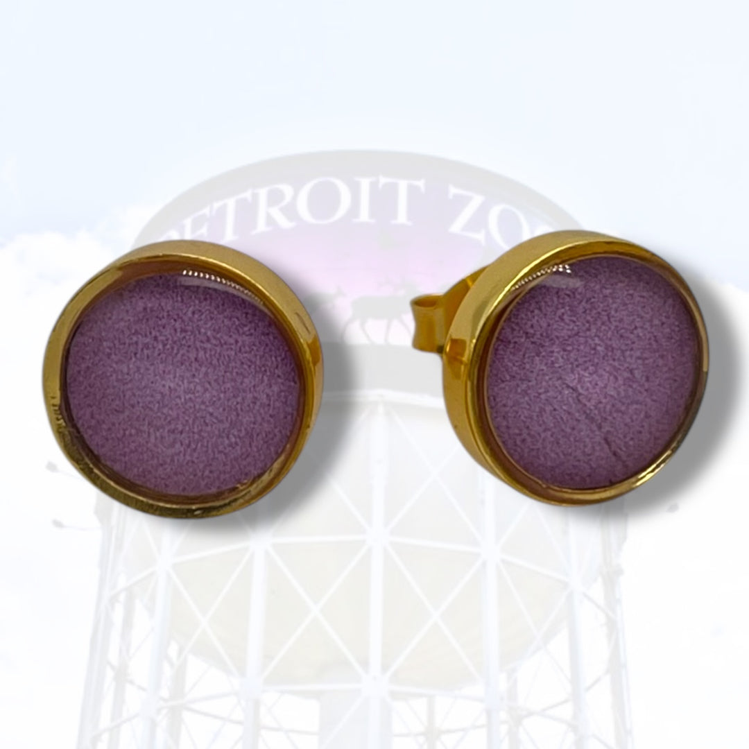 Detroit Zoo Brittany Earrings | Gold