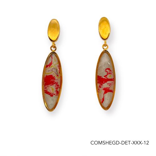 Sheree Drop Earrings | Gold
