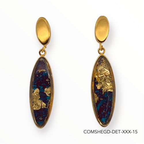 Sheree Drop Earrings | Gold