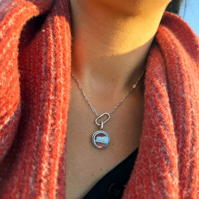 Joe Louis Charm | Gold & Silver