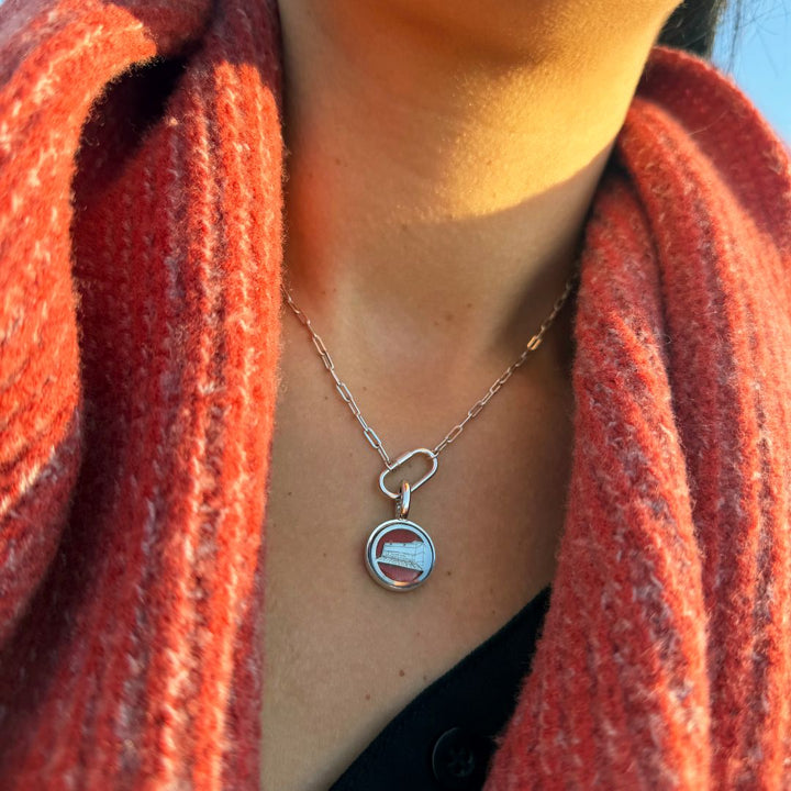 Joe Louis Charm | Gold & Silver