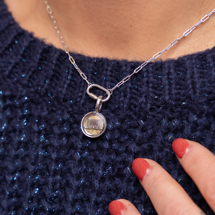 Michigan Central Station Charm Bezel