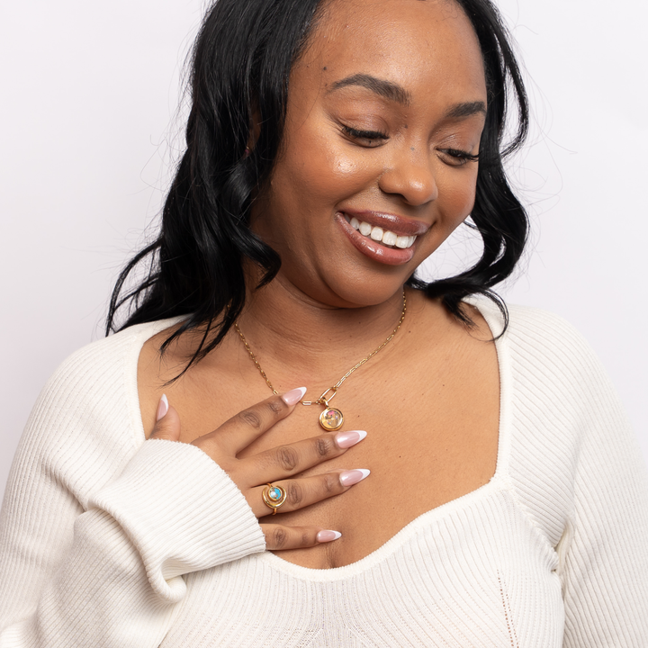 Belle Isle Zoo Charm | Silver & Gold