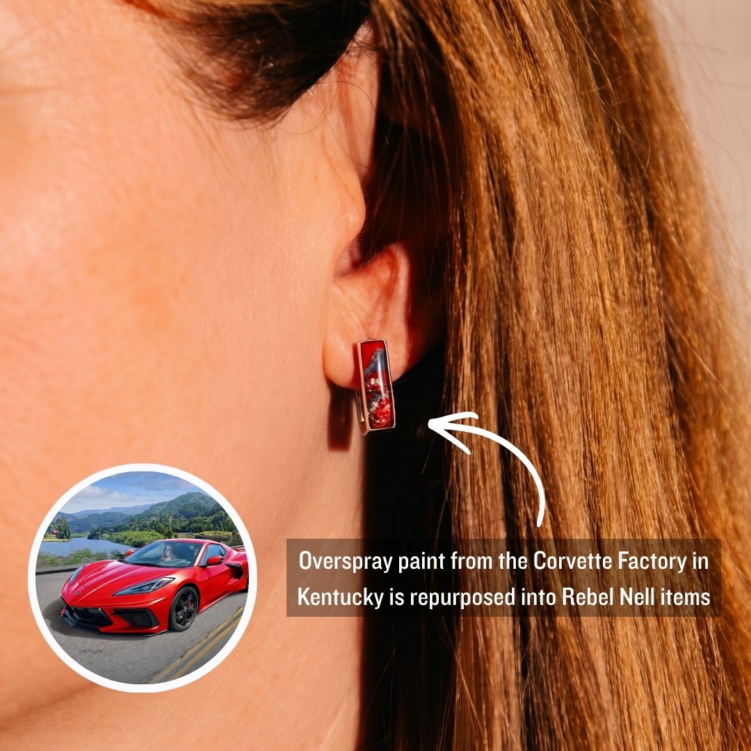 Beatrice Huggie Earrings