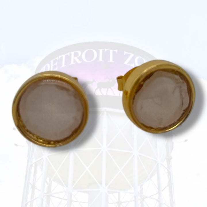 Detroit Zoo Brittany Earrings | Gold