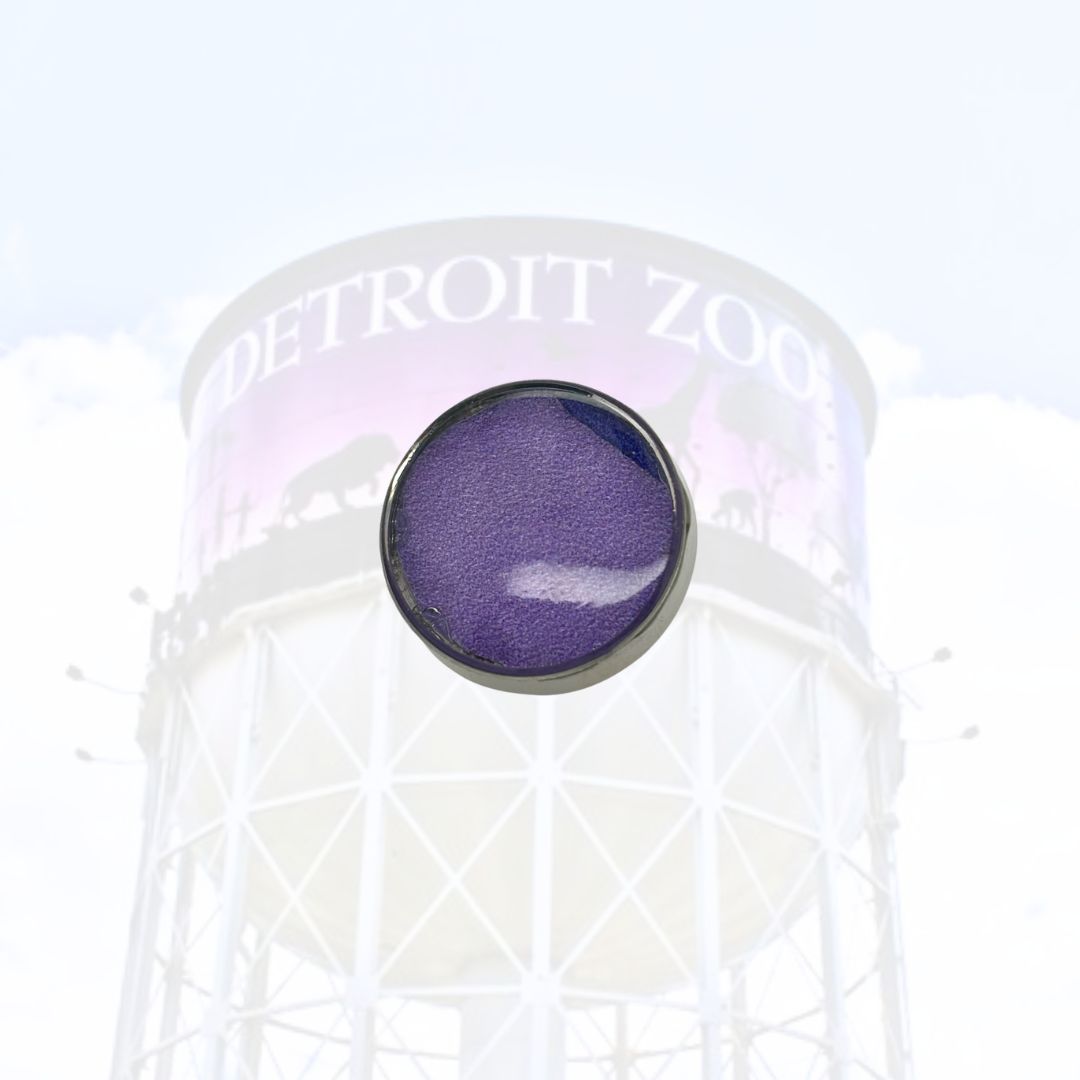 Detroit Zoo Latonia Pin | Stainless Steel