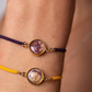 Taylor Bracelet | Gold | Burgundy
