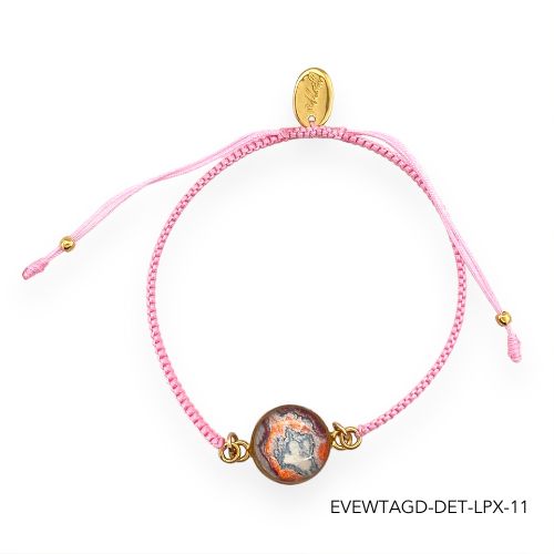 Taylor Bracelet | Gold | Light Pink