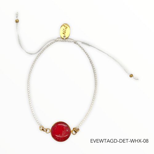 Taylor Bracelet | Gold | White