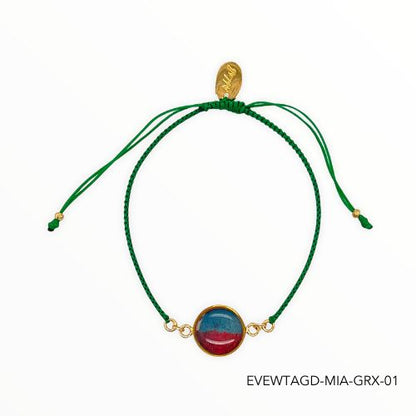 Taylor Bracelet | Gold | Green
