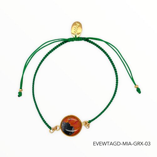 Taylor Bracelet | Gold | Green