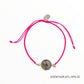 Taylor Bracelet | Silver | Hot Pink