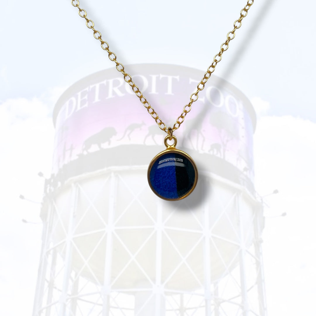Detroit Zoo Amy Necklace | Gold