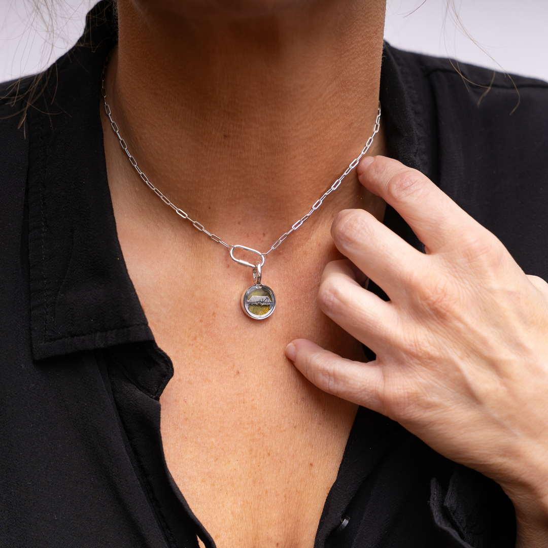 Grand Rapids Charm | Silver