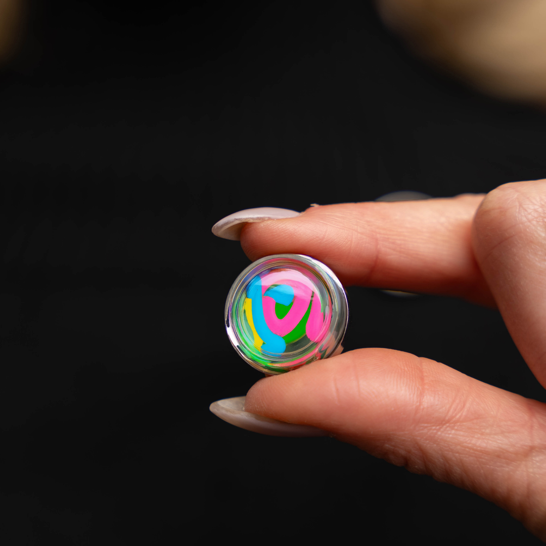 Latonia Lapel Pin | Stainless Steel