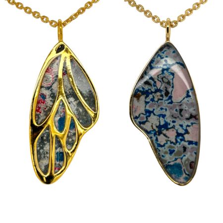 Vivian Butterfly Necklace | Gold