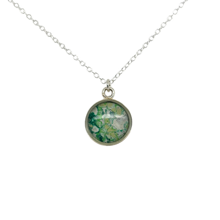 Michigan State Amy Necklace | Silver