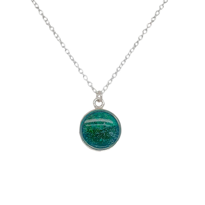 Michigan State Amy Necklace | Silver