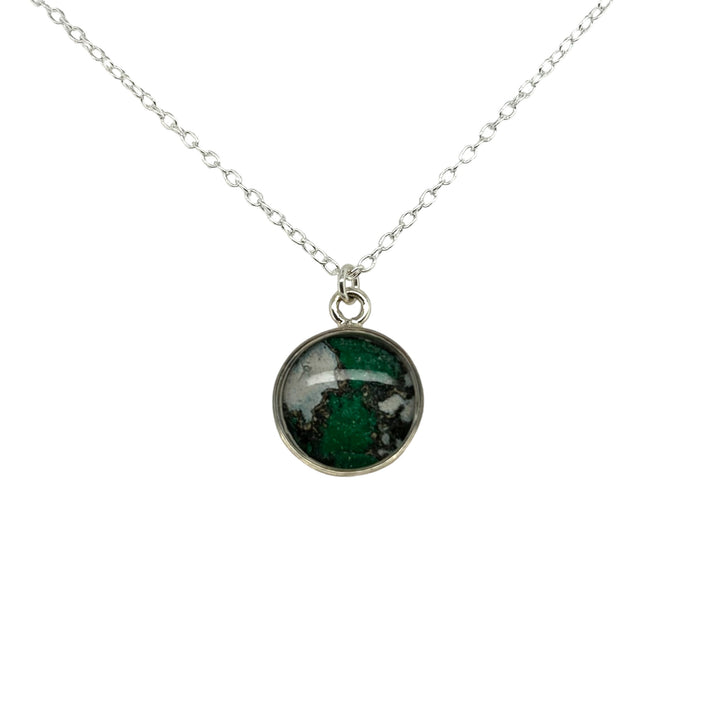 Michigan State Amy Necklace | Silver
