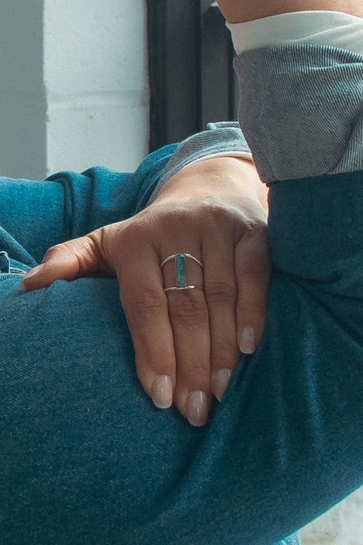 Hattie Cage Ring | Silver | Size 6