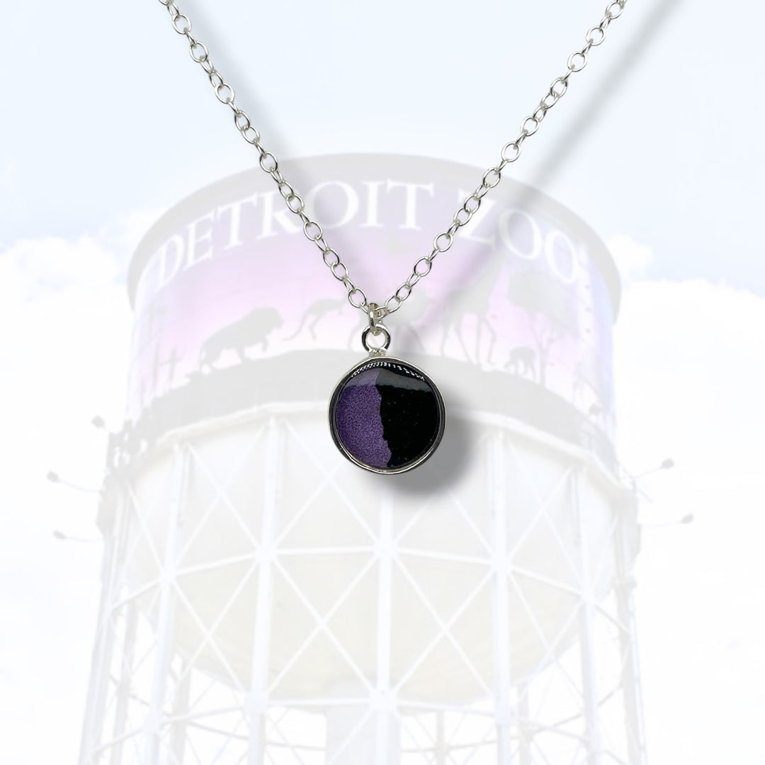 Detroit Zoo Amy Necklace | Silver