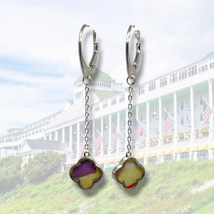 Mo Drop Earrings | Silver