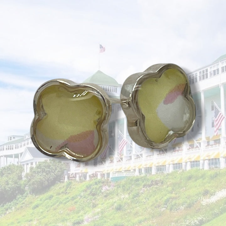 Tatiana Stud Earrings | Silver